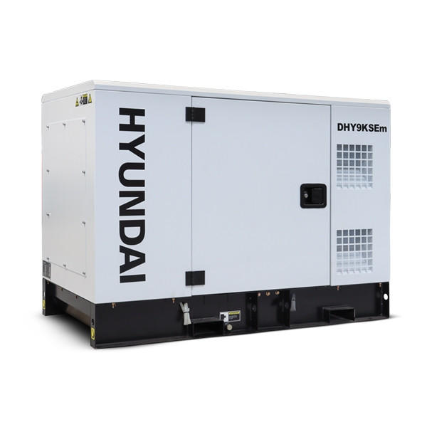 Hyundai DHY9KSEm 11.25kVA / 9kW Single Phase Diesel Generator