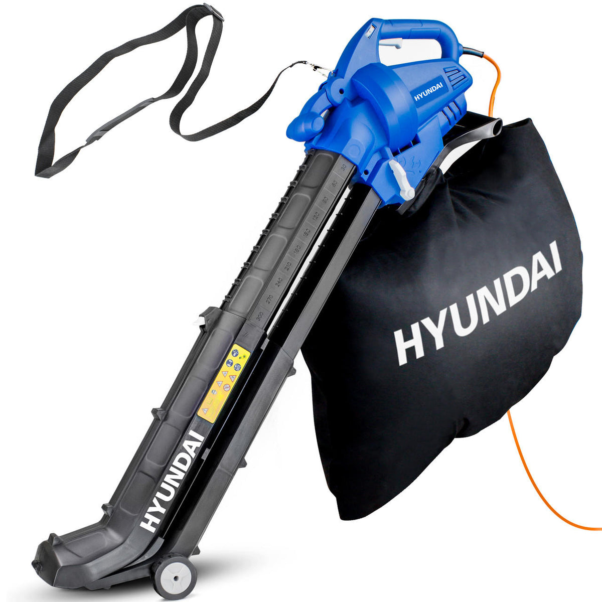 Hyundai HYBV3000E Corded Leaf Blower & Vac - 3000W