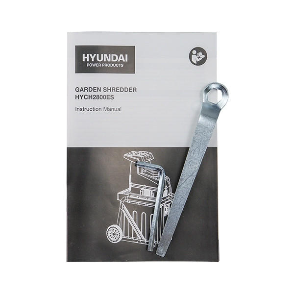 Hyundai HYCH2800ES Electric Garden Shredder - 2800W