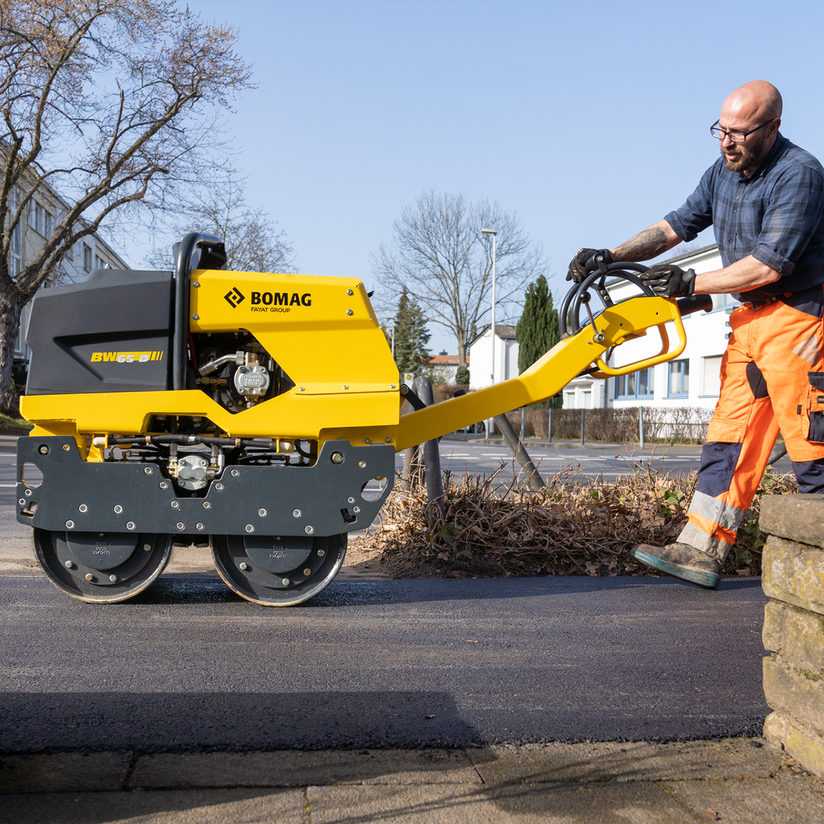 BOMAG BW 65 D Double Drum Vibratory Roller