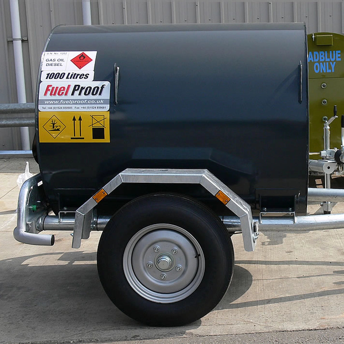 Fuel Proof 1000L Highway Tow Diesel Bowser