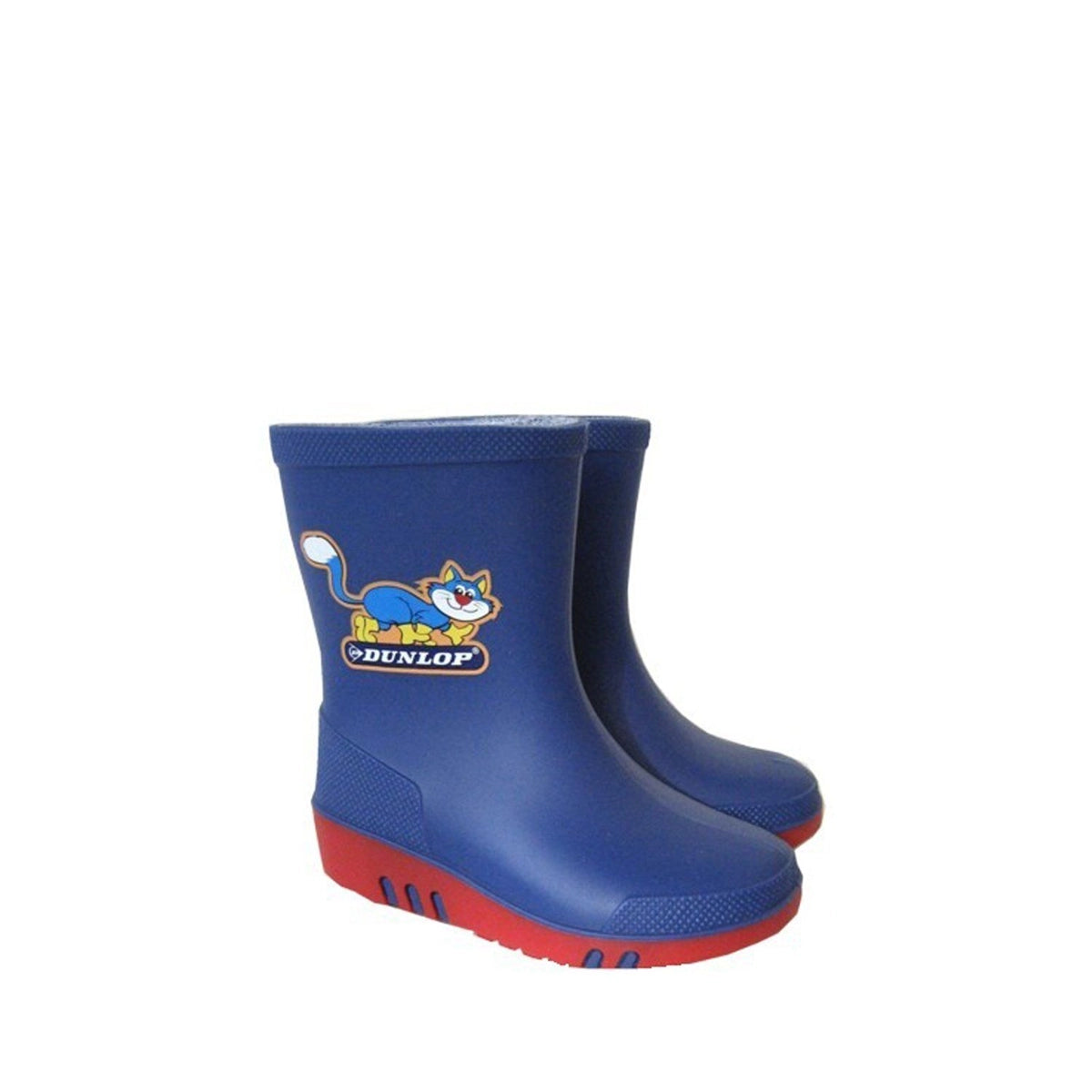 Dunlop K151314 Kids Blue Wellington Boots