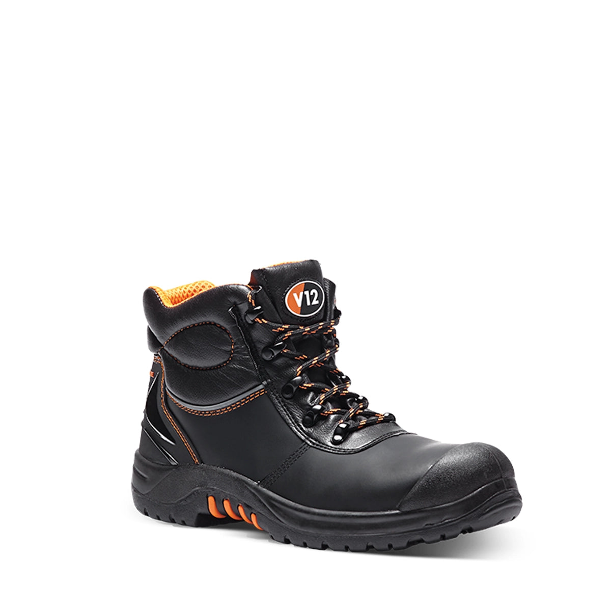 V12 VR657 Endura II Black Safety Boots